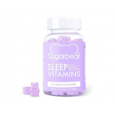 SugarBearHair Sleep Vegan Gummy Vitamins com Melatonina 